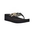thumbnail image 1 of Guess Womens Faux Leather Wedge Slide Sandals, 1 of 2
