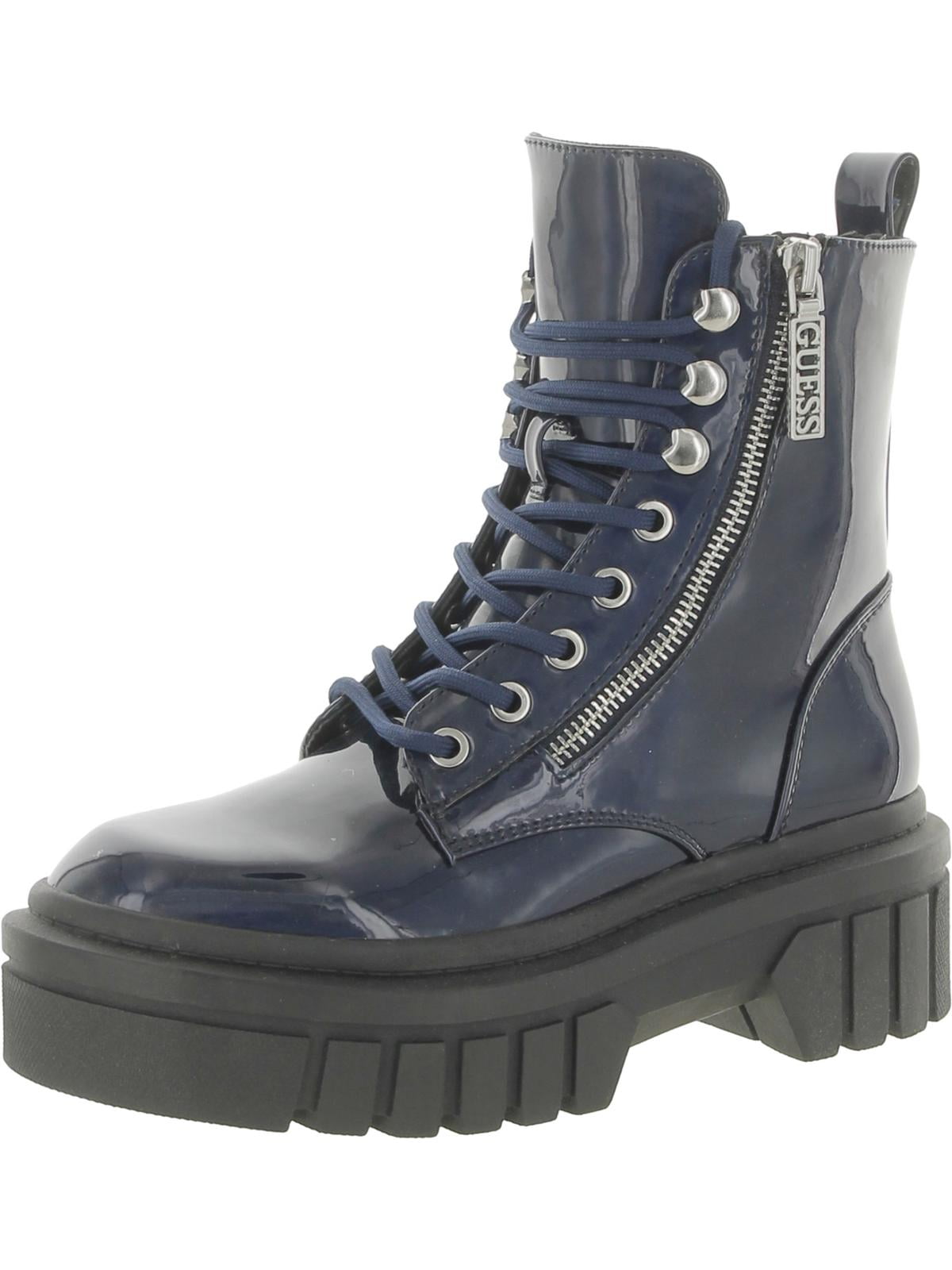guess lug sole boots