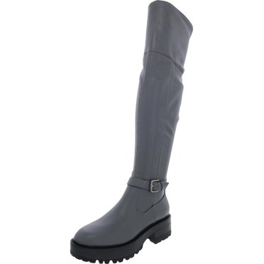 INC Womens Black Fringed Cushioned Yomesa Pointed Toe Block Heel Zip-Up Heeled Boots M