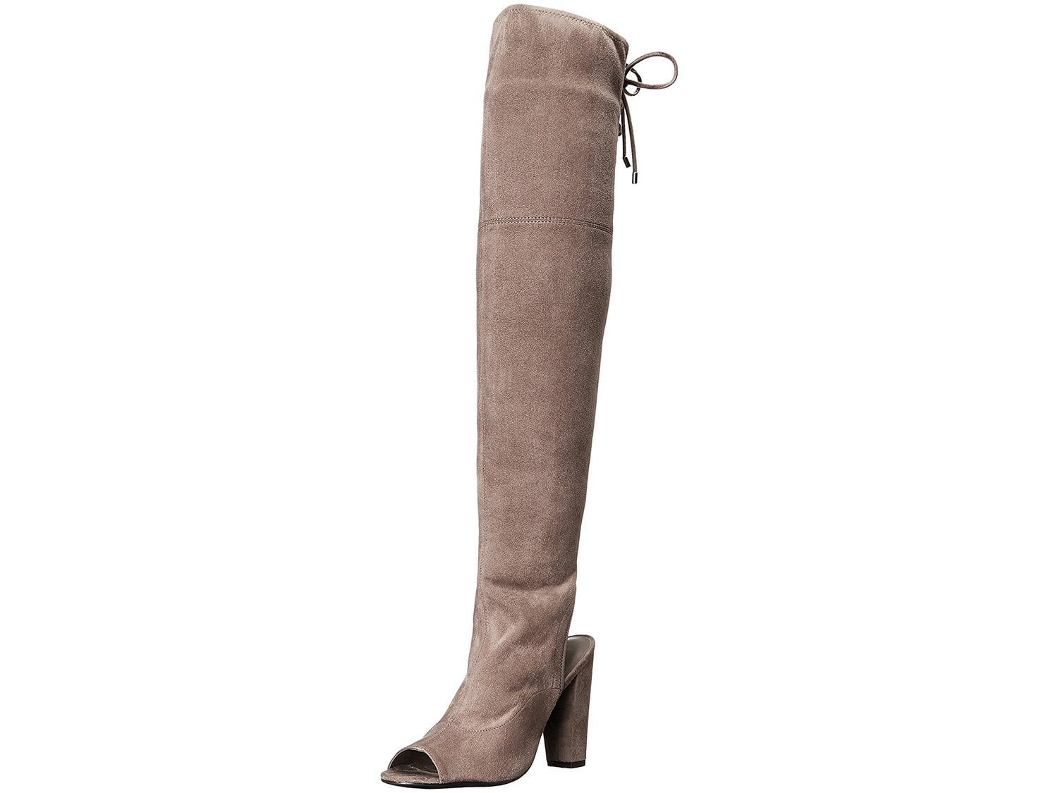 Guess Womens Galle Open Toe Knee High Fashion Boots