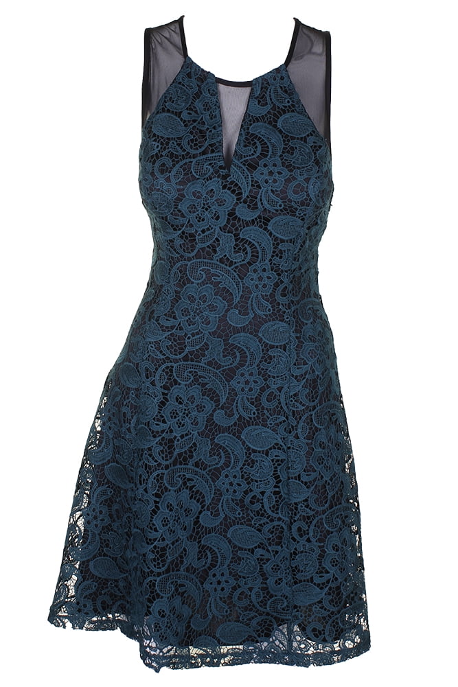Guess Lace Fit And Flare Dress Guess Lace Fit And Flare Dress