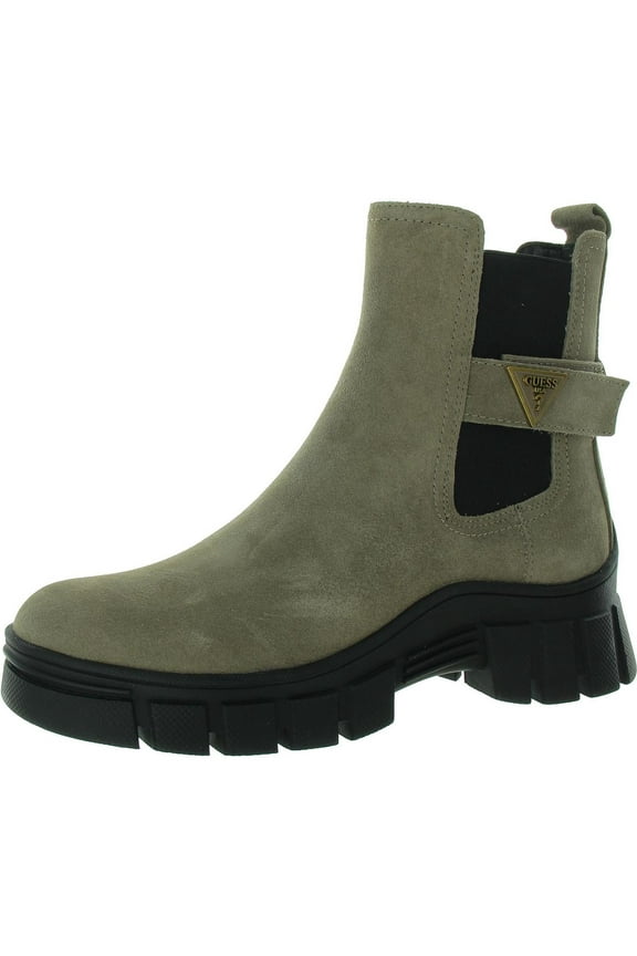 Womens Hensly 2 Padded Insole Suede Chelsea Boots