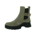 thumbnail image 1 of Guess Womens Hensly 2 Suede Lug Sole Chelsea Boots, 1 of 1