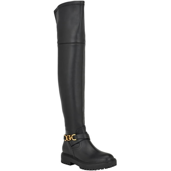 Guess Womens Jellio Comfort Insole  Over-The-Knee Boots