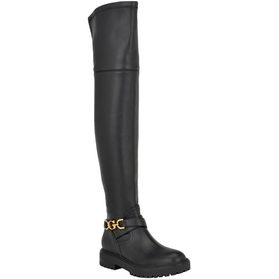 Guess Womens Jellio Comfort Insole Over-The-Knee Boots