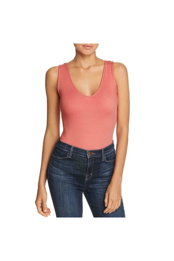 Womens Katrina Lace Trim Sleeveless Bodysuit