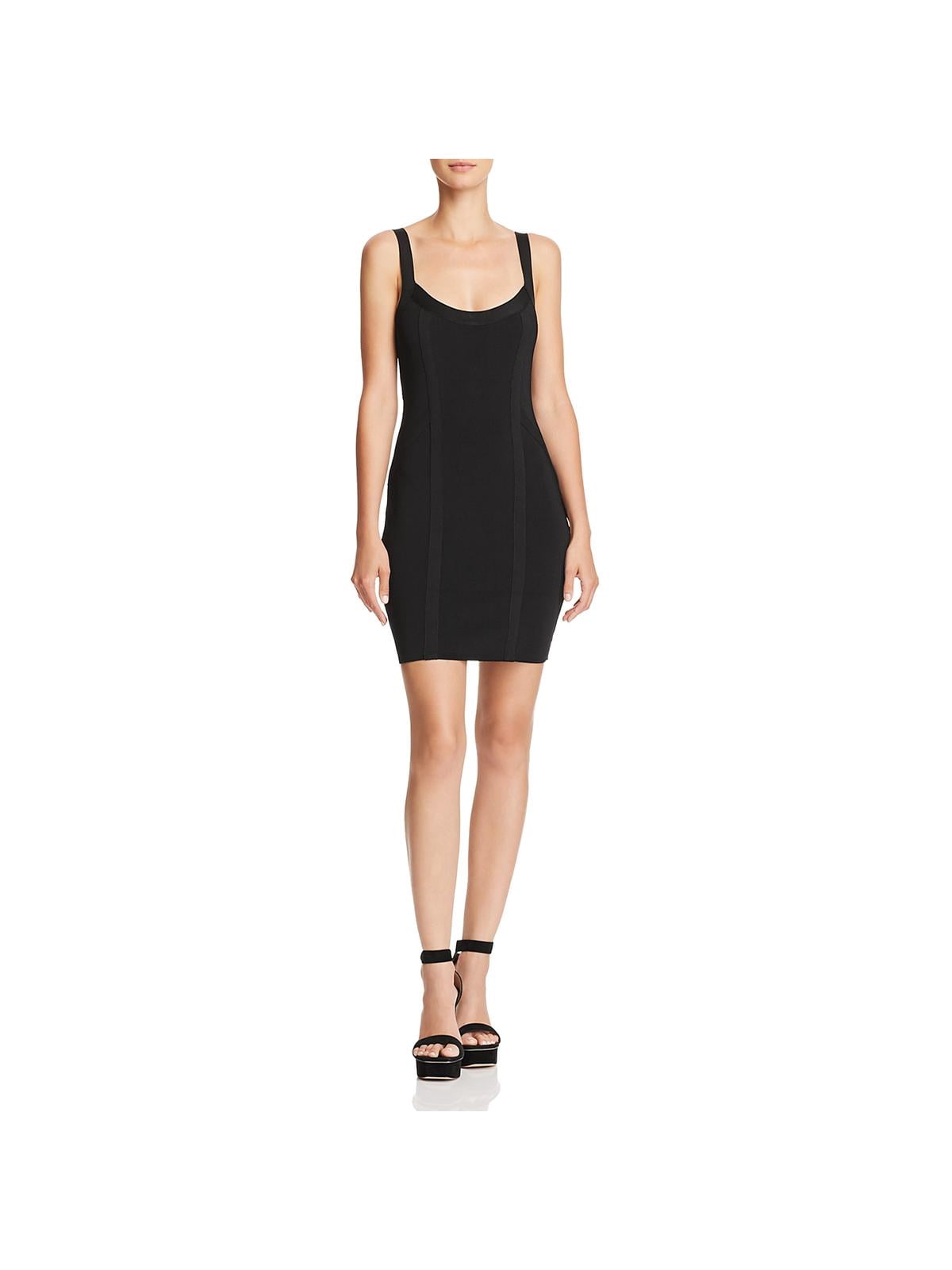 Guess Womens Mirage Bandage Mini Cocktail Dress Black S - Walmart.com