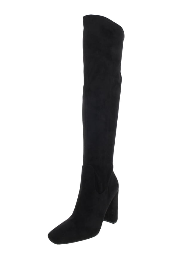 Womens Mireya Faux Suede Tall Knee-High Boots