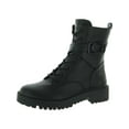 thumbnail image 1 of Guess Womens Orana  Zipper Faux Leather Combat & Lace-up Boots, 1 of 3