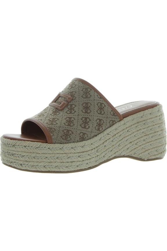Womens Zakki Canvas Slip-On Slide Sandals