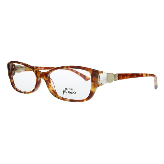Guess by Marciano GM0168 K07 Havana Rectangle Optical Frames for unisex