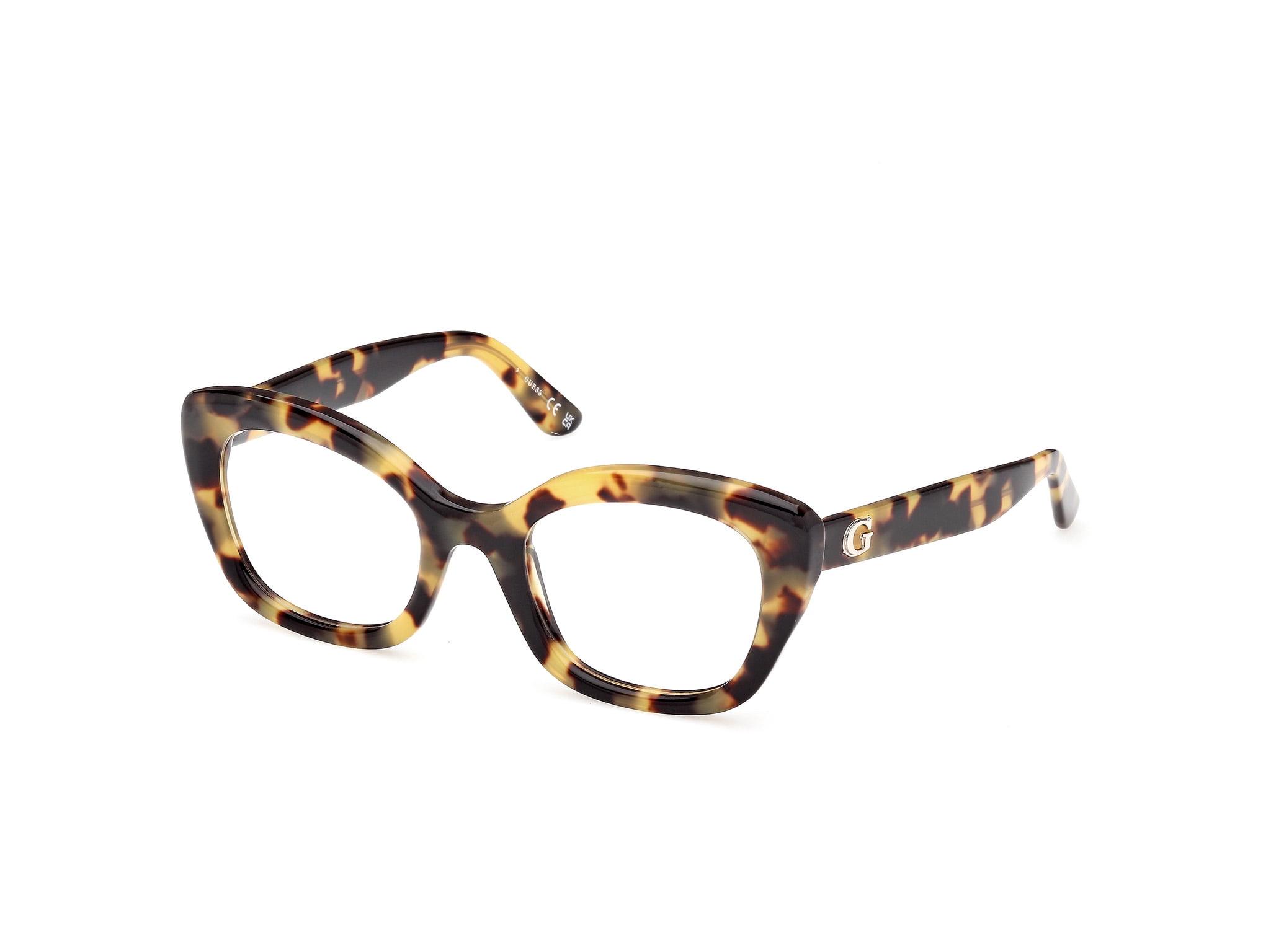 Eyeglasses Guess GU 50225 053 Blonde Havana / - Walmart.com display picture 3