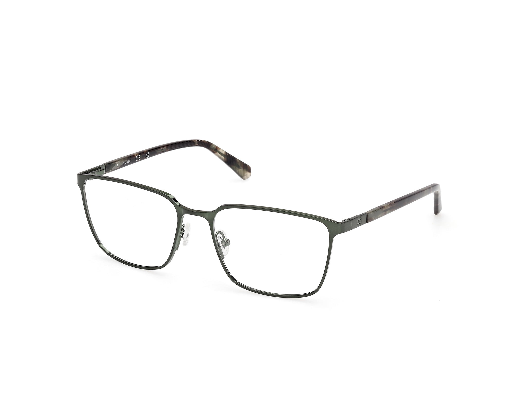 NWT Guess GU50251-096-56 Dark Green 56mm Eyeglasses GUESS Eyeglass Frames & Frames for Glasses | Green - Walmart.com main image 3