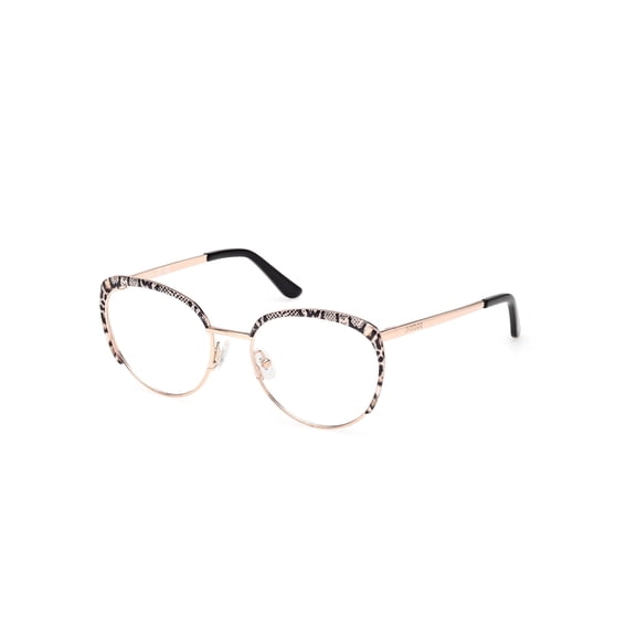 Guess eyewear frame GU50250 WOMAN 53/18/140 028 shiny rose gold