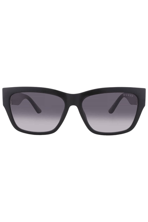 sunglasses GU00105 WOMAN 56/15/140 01B shiny black