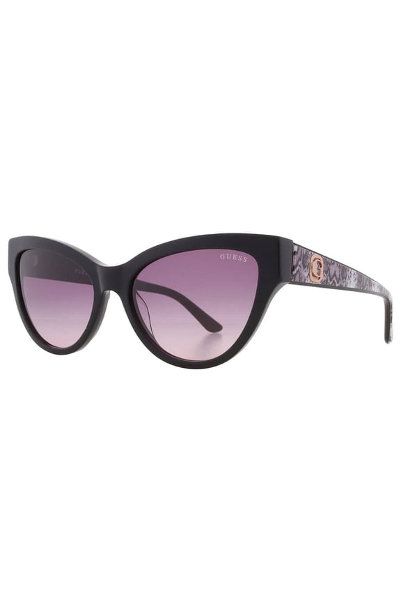 sunglasses GU00112 WOMAN 56/17/140 01B shiny black