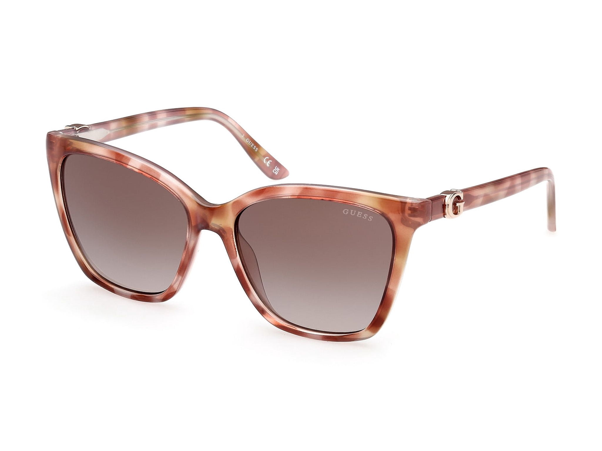 Guess sunglasses GU00191 WOMAN 56/16/140 47F light brown 