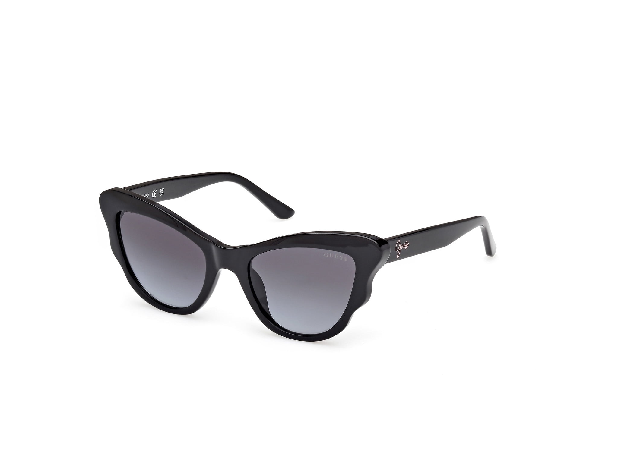 Guess Women\'s Black Oversized Sunglasses with Patterned Arms GUESS Oversized Sunglasses for Women for sale | eBay main image 4