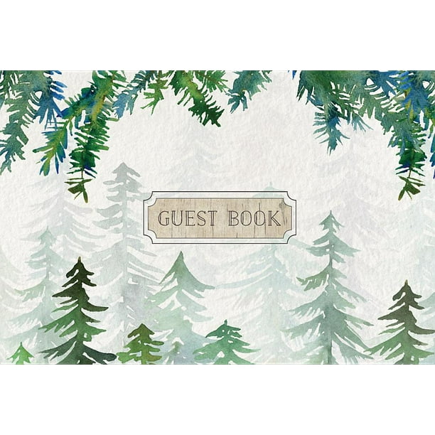 Guest Book Cabin Edition (Hardcover)