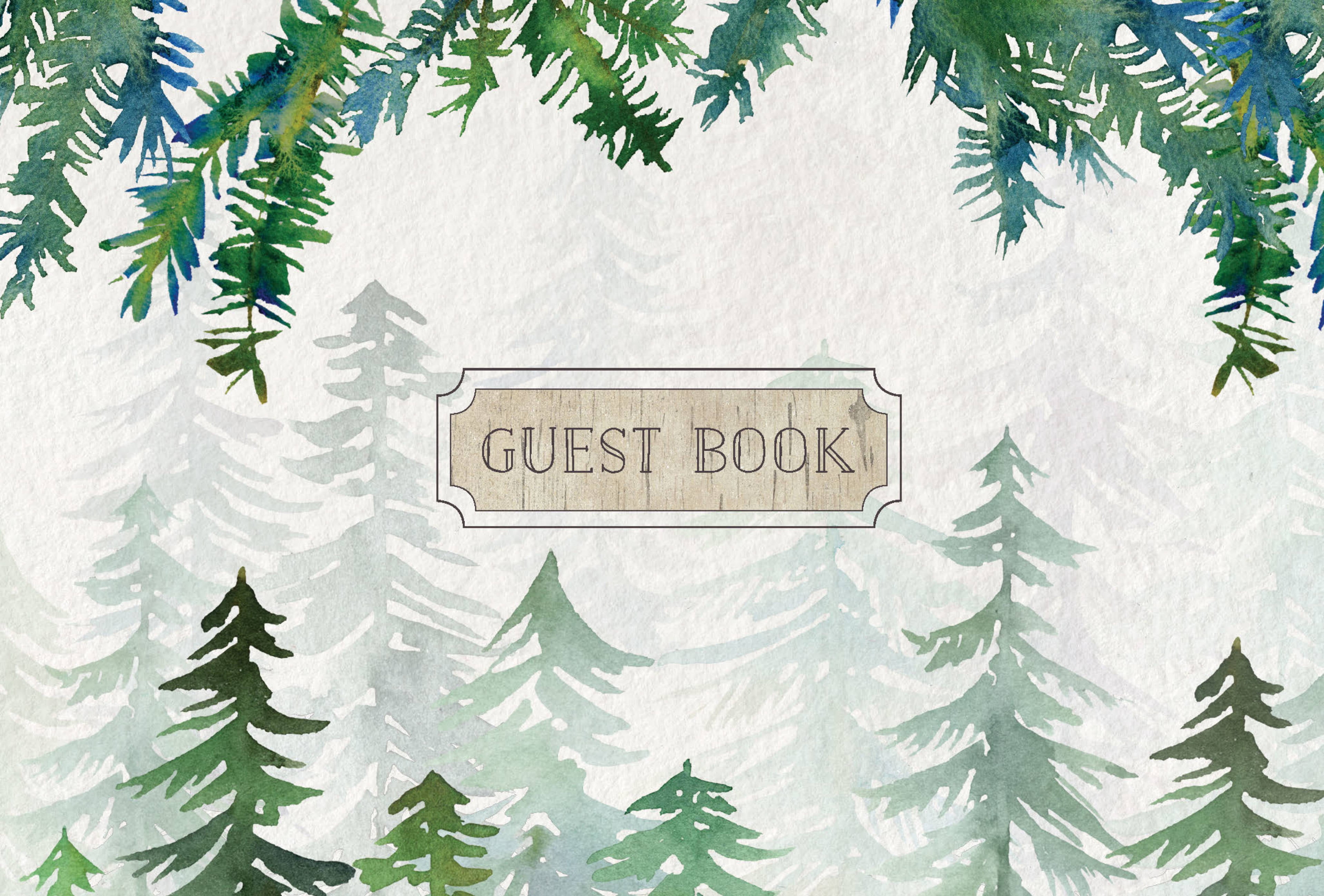 EDITORS OF ROCK POINT Guest Book Cabin Edition (Hardcover)