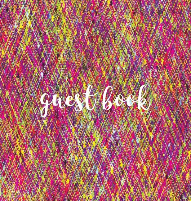 Guest Book (HARDBACK), Visitors Book, Guest Comments Book, House Guest