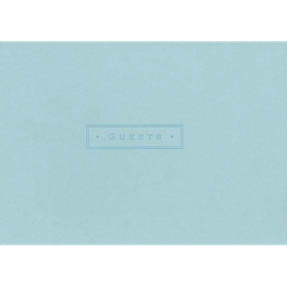 Guest Book: Sea Foam Guest Book (Hardcover)