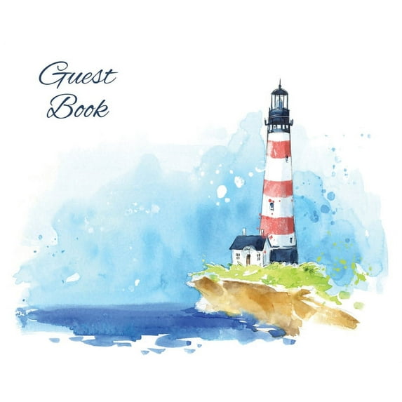 Guest Book, Visitors Book, Guests Comments, Vacation Home Guest Book, Beach House Guest Book, Comments Book, Visitor Boo, (Hardcover)