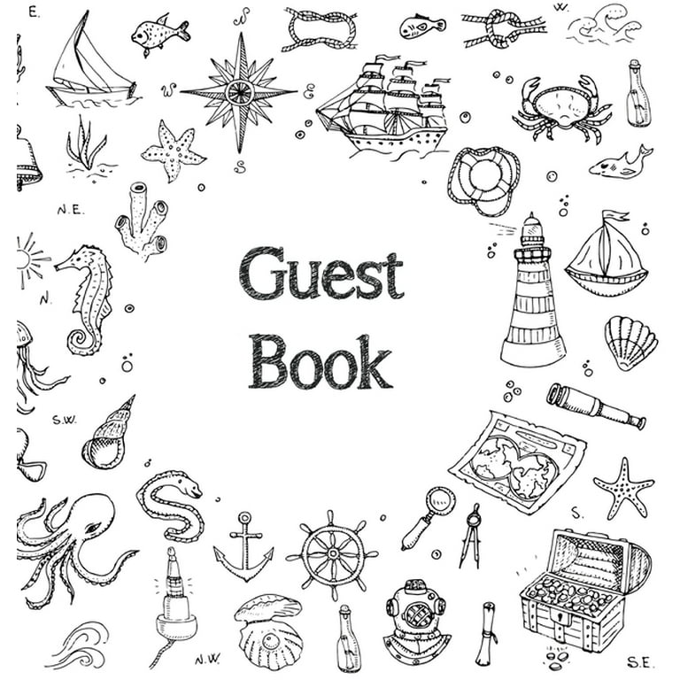 Vacation Home Guest Book: Visitor Guest Book for Vacation Home
