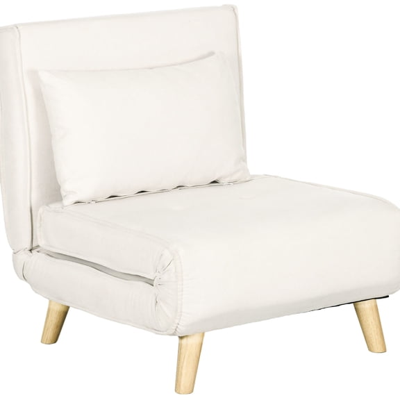 Guest-Friendly Chair Bed / Converts Easily for Overnight Stays