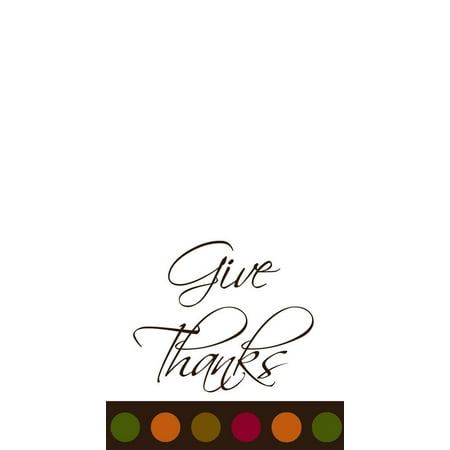 Guest Napkin, Give Thanks