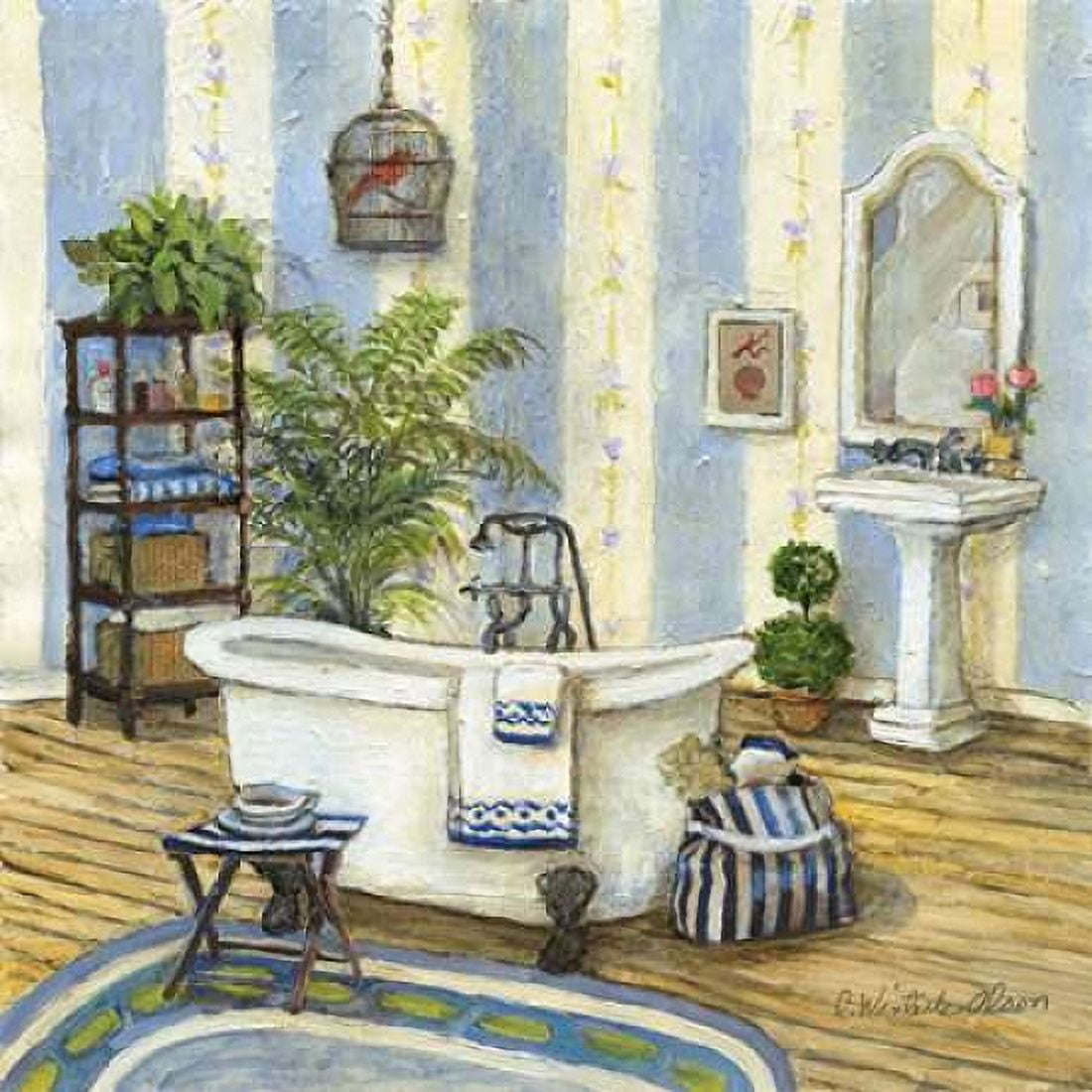 Guest Ready I Canvas Art - Charlene Olson (24 x 24)