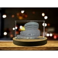 thumbnail image 1 of Guggenheim Museum 3D Engraved Crystal Collectible Souvenir, 1 of 8
