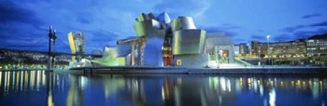 Guggenheim Museum Bilbao Spain Canvas Art - Panoramic Images (18 x 6)