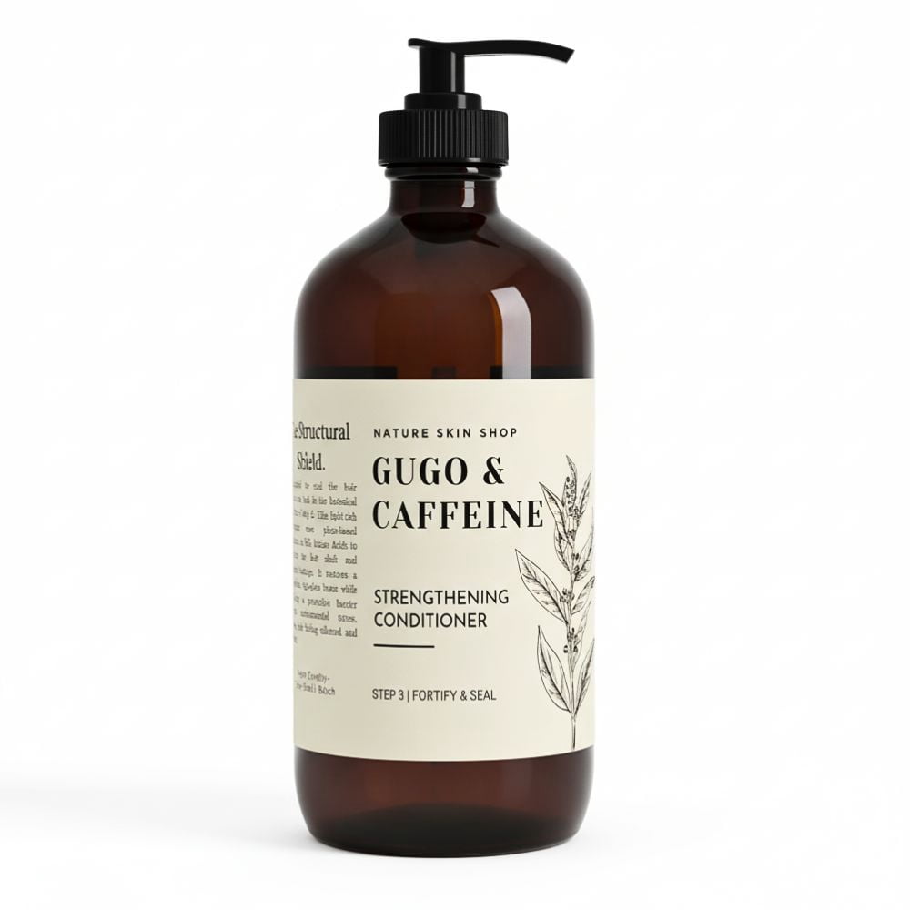Nature Skin Shop Gugo Conditioner, Strengthening for Fuller Looking Hair, 16.5 ounces