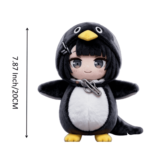 Gugu Gaga Plush Doll Penguin Luxury Plush 7.87 In Ultra-Soft Cute Penguin Stuffed Dolls Perfect Easter Gifts