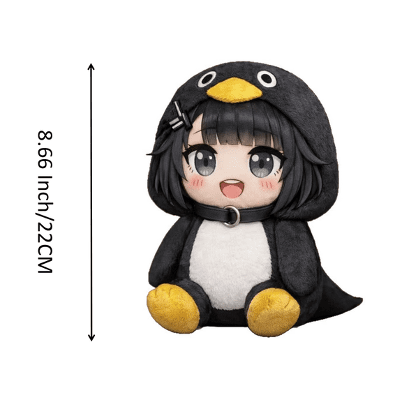 Gugu Gaga Plush Doll Penguin Plush 8.66" Ultra-Soft Cute Penguin Stuffed Plush Collectible Toys for Fan