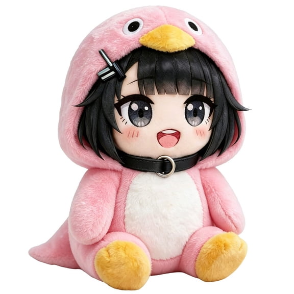 Gugu Gaga Plush Penguin Luxury Plush 15.75 In Super Soft & Huggable Cute Penguin Stuffed Plush Perfect Gifts, Pink