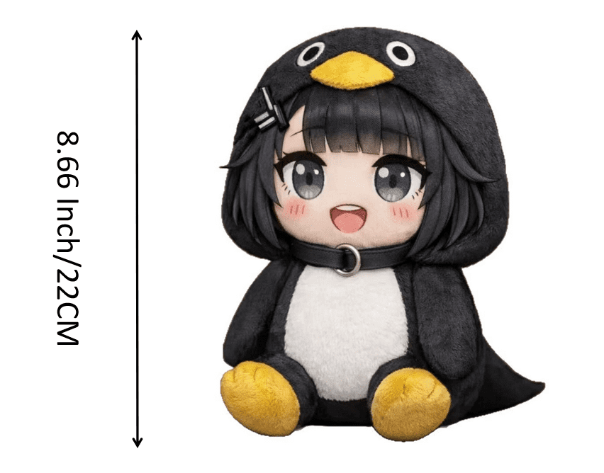 Gugu Gaga Plush Toy Penguin Plush Toys 8.66" Collectible Cute Penguin Stuffed Doll Perfect New Year Gifts