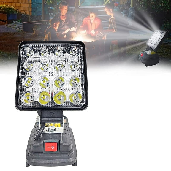 Guhuijie 27W 2000lm LED Portable Work Lamp