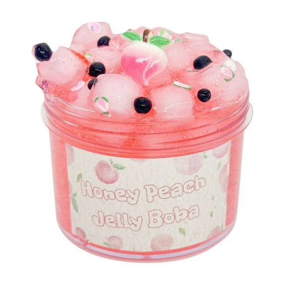Gui Gui Slime:Watermelon Jelly Boba Slime Scented, Stretchable, Fun Slime for Kids and Adults, Stress Relief Toy, Non-Toxic, 6 oz