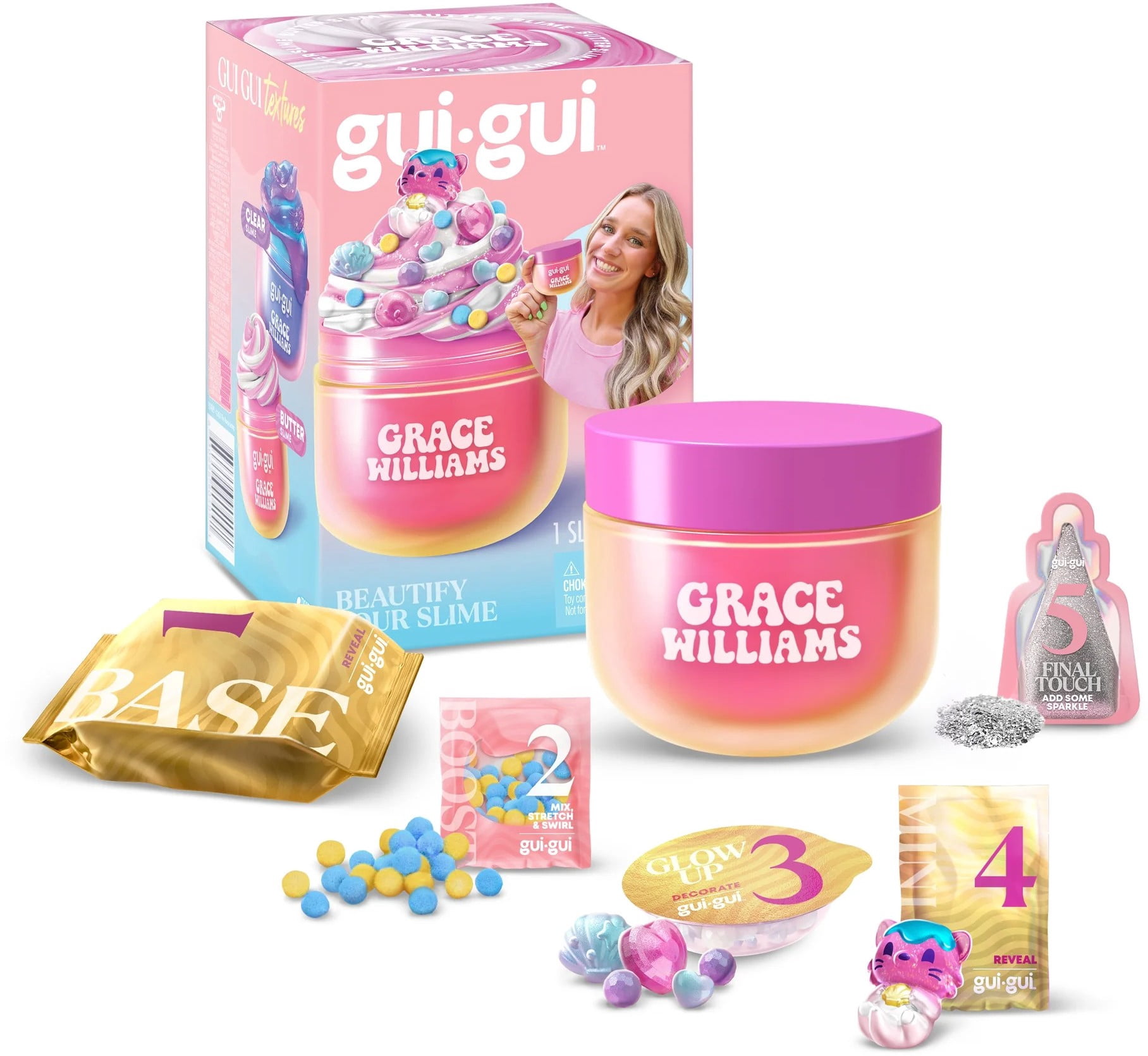 Gui-Gui Slime PINK Pack (The Most Beautiful Slime Ever!)