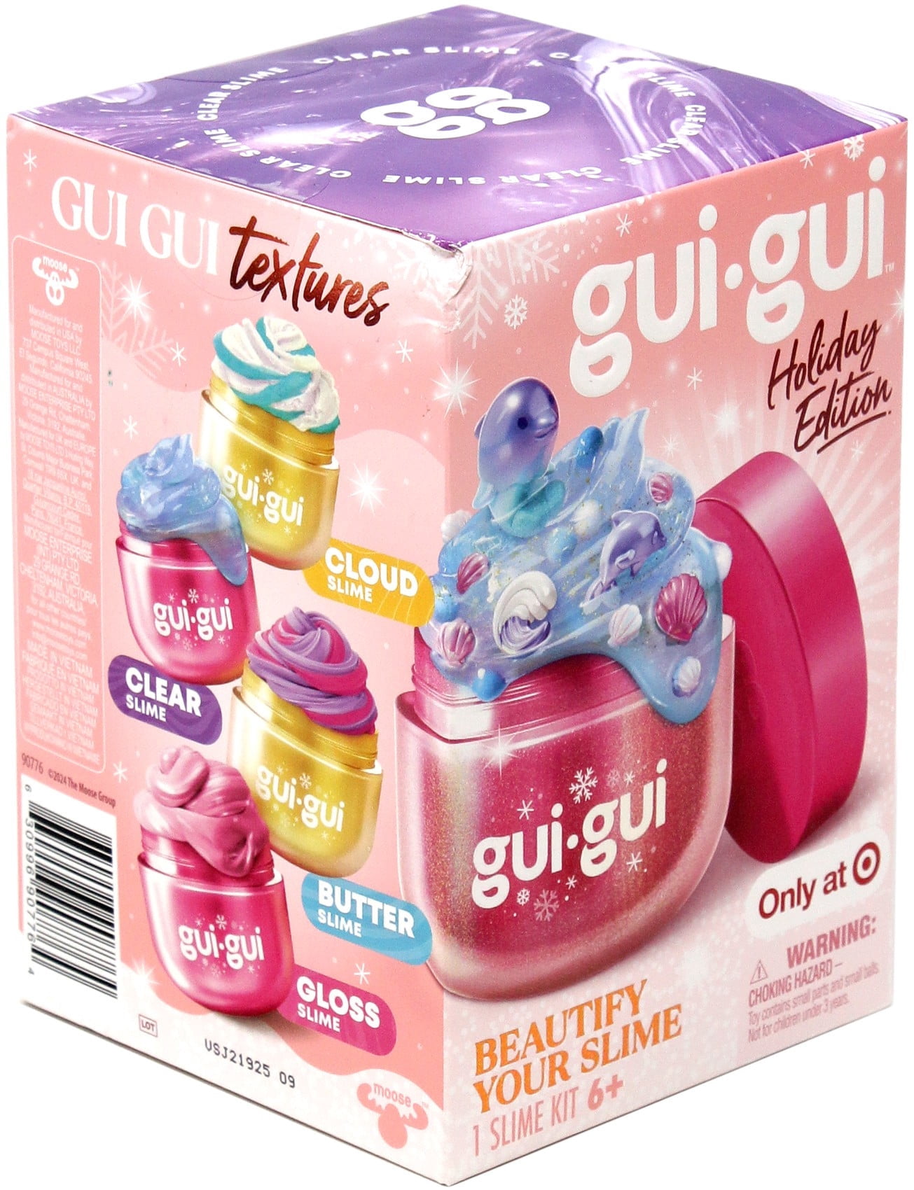 Gui-Gui Slime PURPLE Clear Pack (The Most Beautiful Slime Ever!)