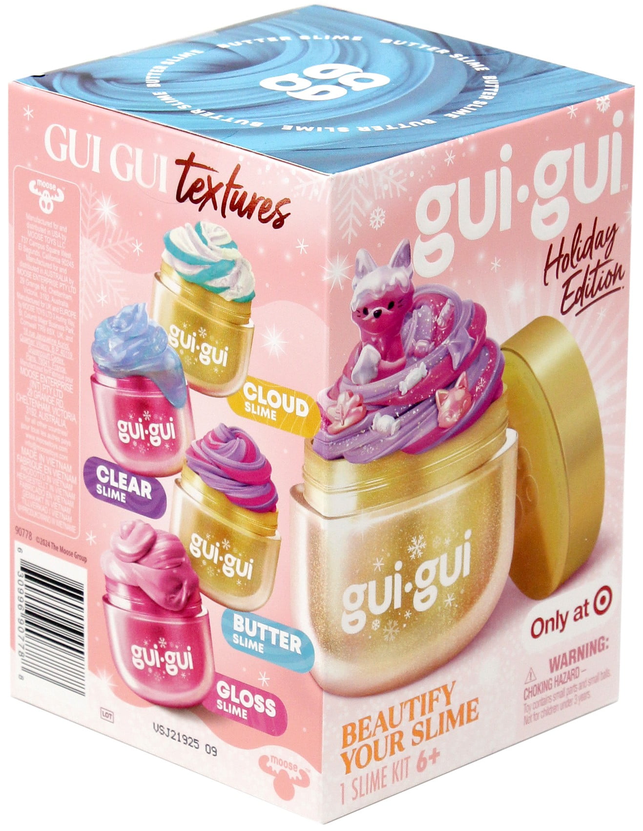 Gui-Gui Slime TEAL Butter Pack (The Most Beautiful Slime Ever!)