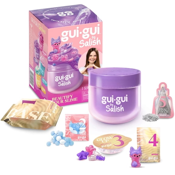 Gui-Gui by Salish Slime PURPLE Clear Pack (The Most Beautiful Slime Ever!)