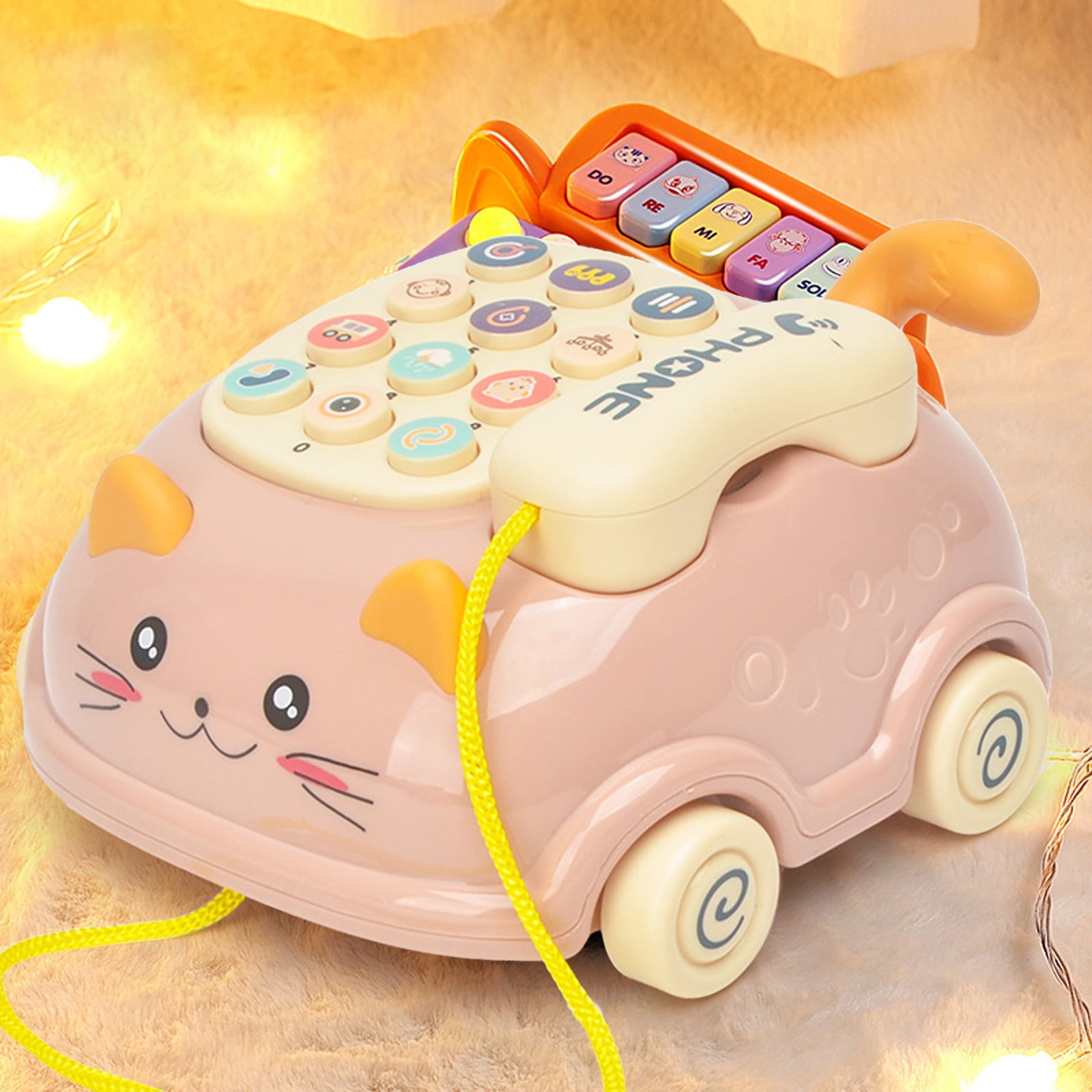 Guibest Baby Cell Phone Toy Pretend Phones Toys For Boy & Girl Birthday