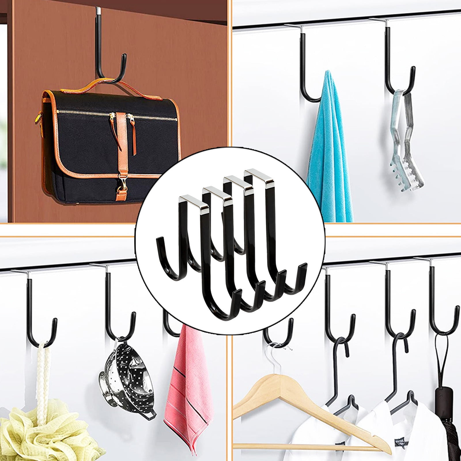 Guibest Nail Hook Behind The Door Towel Hook On The Door Clothes Hook