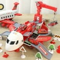 Guibest Storage Transport Plane Cargo Diecast Construction Vehicles And