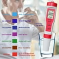 Guibest TDS/PH/ Three In One Water Quality Tester Water Quality Tester
