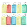 thumbnail image 1 of Guichaokj 25Pcs Plastic Keychain ID Tags with Labels, Key Classification Labels, Key Tags for Organizing Keys, 1 of 6