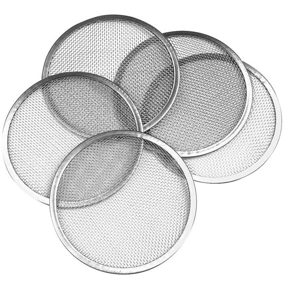 Guichaokj 5 Pcs Stainless Steel Sprouting Jar Screen Lids Germination Filter Covers for Wide Mouth Jars Kit
